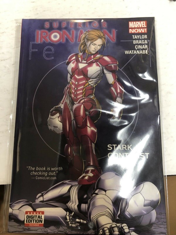 Superior Iron Man Stark Contrast Vol.2 (2015) Marvel TPB HC Tom Taylor