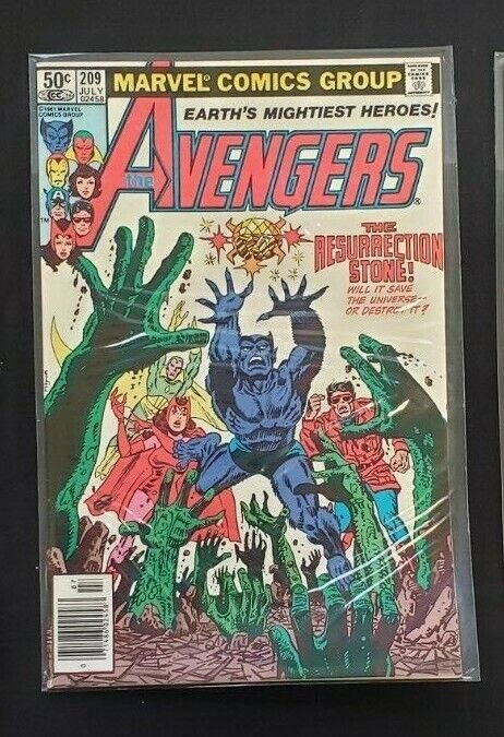 AVENGERS 3PC (VF/NM) BEAST, EVE OF DESTRUCTION, BERSERKER LIVES AGAIN 1981