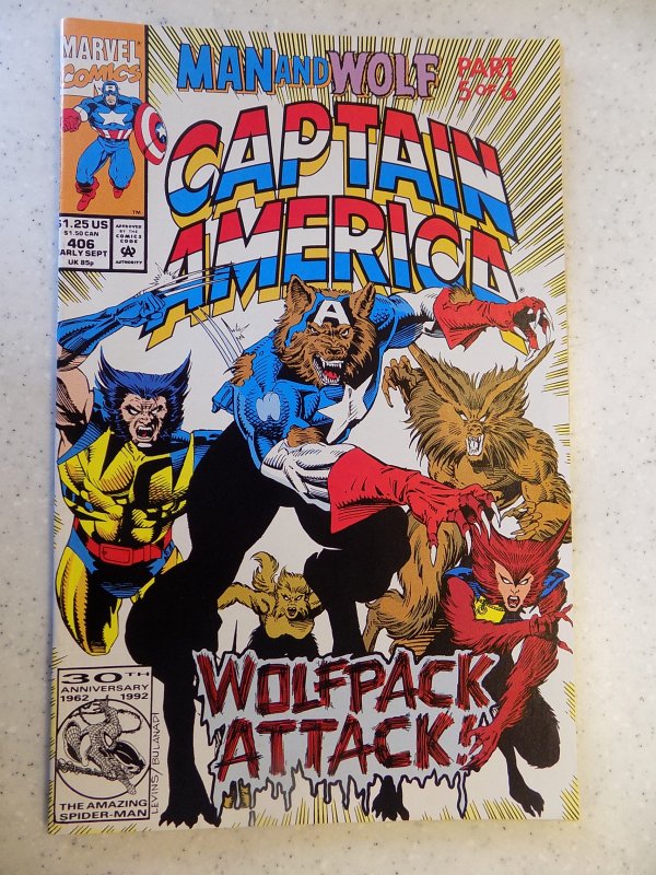 CAPTAIN AMERICA # 406