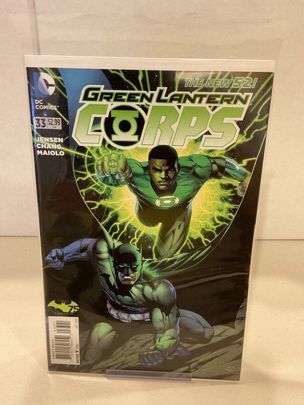 Green Lantern Corps #33  2014  Batman 75th Anniversary Variant!  New 52!