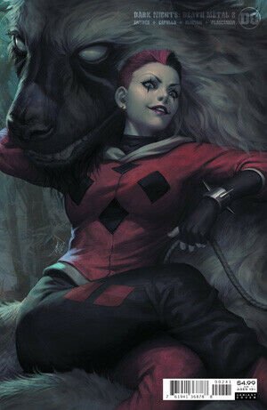 DARK NIGHTS DEATH METAL #2 (OF 6) CVR D STANLEY ARTGERM LAU HARLEY QUINN VARIANT