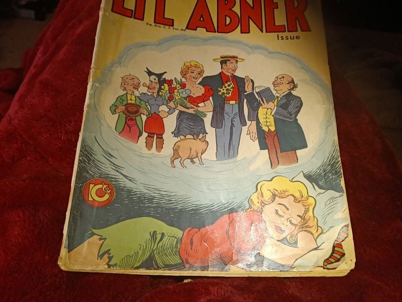 Comics On Parade #45 WW2 Era 1944 Li'l Abner Al Capp Golden Age Daisy Mae Dream!