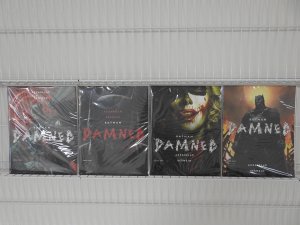 Batman: Damned #1, #1 Var, #2, #2 Var Avg NM-/NM Condition