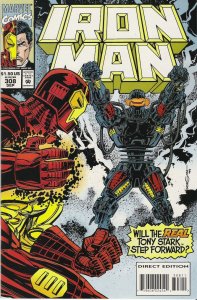 Iron Man #308 (1994)  NM+ to NM/M  original owner