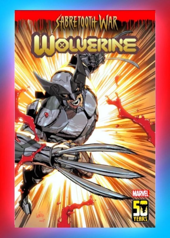 Wolverine #49 GRAIL KEY 1st NEW* ADAMANTIUM SUIT YU VARIANT Sabretooth Deadpool