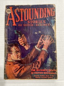 Astounding Stories Pulp October 1930 Volume 4 #1 Poor