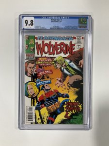Wolverine -1 Cgc 9.8 white pages Marvel Comics 1997