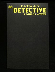 Detective Comics #1000 Scorpion Comics Blank Variant