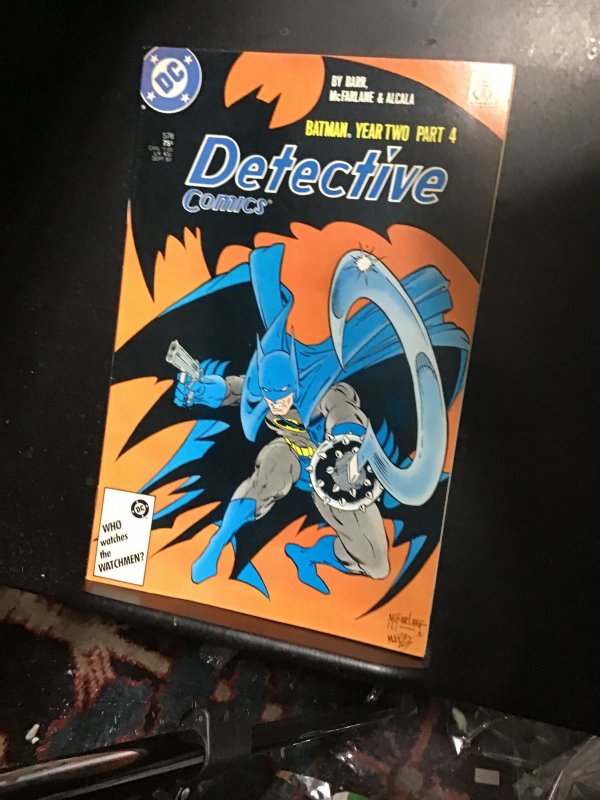 Detective Comics #578 (1987) Signed Michael Barr author, CERT! NM- McFarlane art