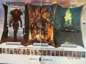 WITCHBLADE ARTIFACTS DARKNESS Promo Poster, 18 x 24, 2011, IMAGE Unused 399