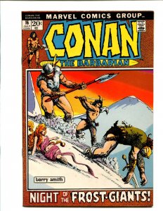 Conan The Barbarian #16 - Barry Windsor-Smith Cover Art! (7.5) 1972