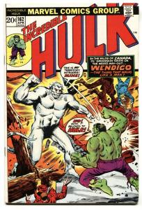 Incredible Hulk #162 1st appearance Wendigo comic book-marvel FN