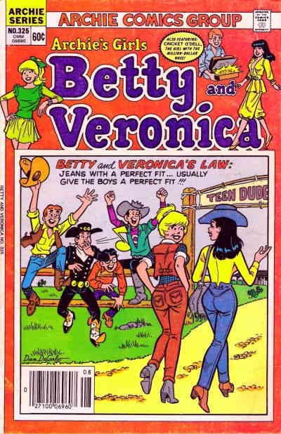 Archie's Girls Betty And Veronica #325 VG ; Archie | low grade comic August 1983