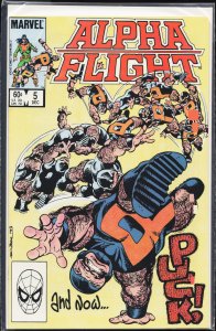 Alpha Flight #5 Direct Edition (1983) Alpha Flight [Key Issue]