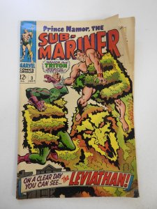 Sub-Mariner #3 (1968) GD+ Condition