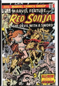 Marvel Feature #2 (1976) Red Sonja