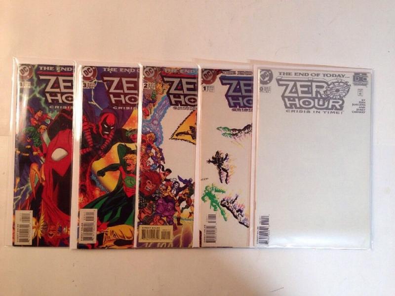 Zero Hour 0 1-4 Complete VF/NM Lot Set Run