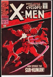 The X-Men #41 (1968) X-Men FN Condition