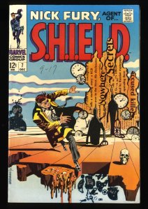 Nick Fury, Agent of SHIELD #7 FN+ 6.5