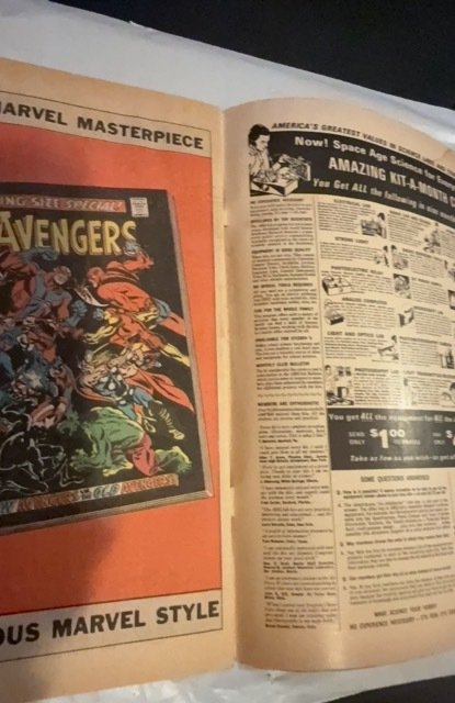 Nick Fury, Agent of SHIELD #5 (1968) Steranko- Scorpio see descript