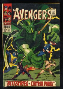Avengers #45 FN+ 6.5 White Pages