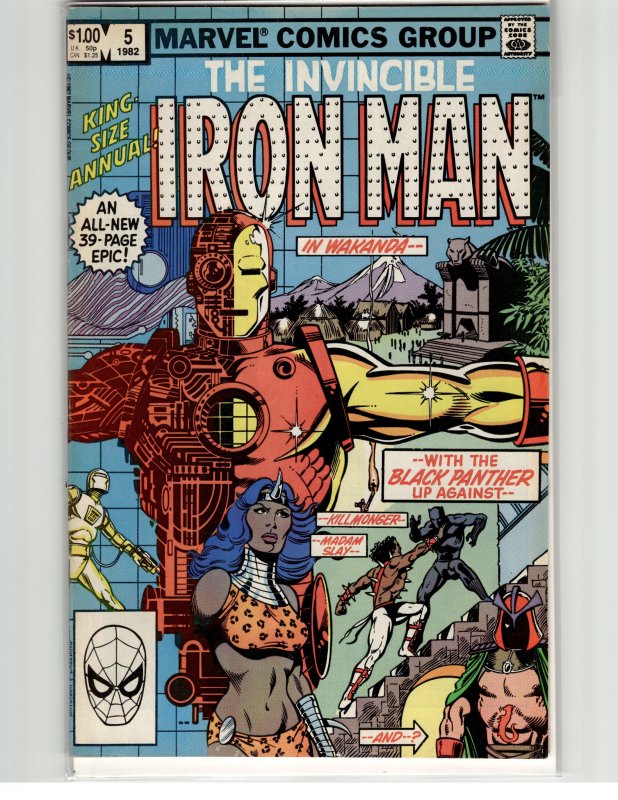 Iron Man Annual #5 (1982)