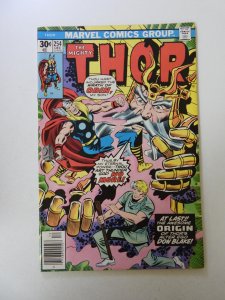 Thor #254 (1976) VF condition