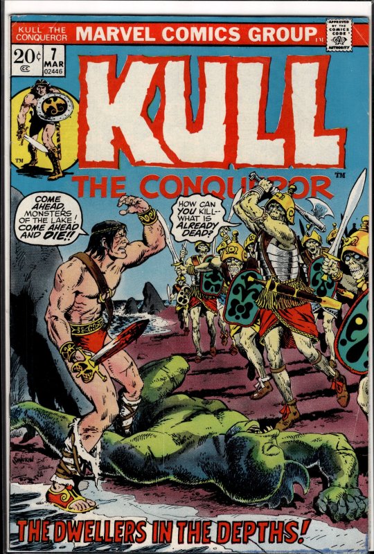 Kull, the Conqueror #7 (1973) Kull