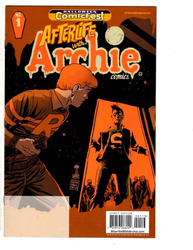 6 Archie Comics Free Comic Book #2 Halloween ComicFest Summer Splash 1... MS10