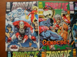 6 Near-Mint Image Extreme BRIGADE #1 2 3 4 5 6 (1993) Blood Brothers Genocide 