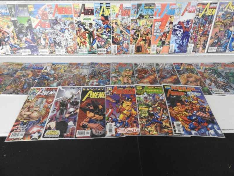 Huge Lot 140+ Comics W/ Avengers and Spider-Man! Avg. VF Condition!