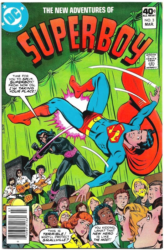 The NEW ADVENTURES of SUPERBOY #1, 2, 3 (1980) 8.0 VF  Kurt Schaffenberger!