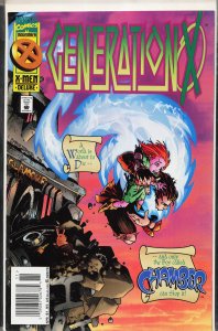 Generation X #9 Newsstand Edition (1995) Generation X