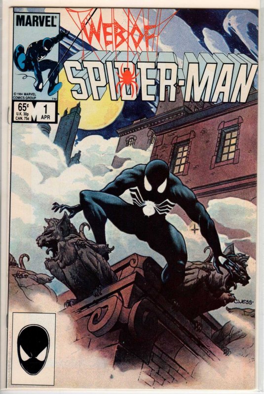 Web of Spider-Man #1 (1985) 9.2 NM-