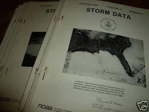 Storm Data- Full Year 1985 (12 issues) NOAA