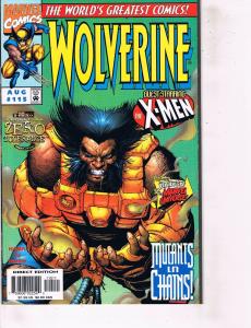 5 Wolverine Marvel Comic Books # 111 112 113 114 115 X-Men Storm Cyclops TW38