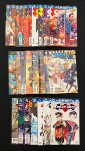 Superwoman, Supersons, Worlds Finest - 25 book lot