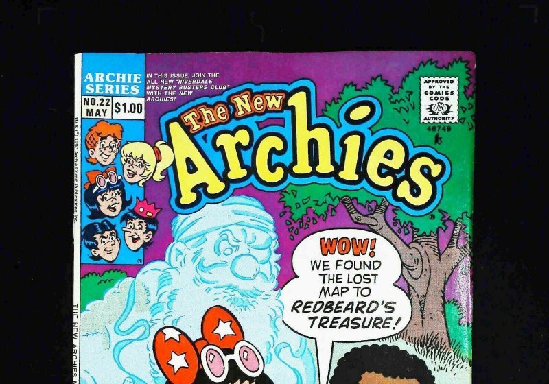 New Archie #22  Archie Comics 1990 Vf- Newsstand 