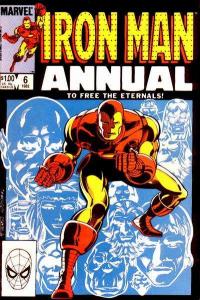 Iron Man (1968 series) Annual #6, VF- (Stock photo)