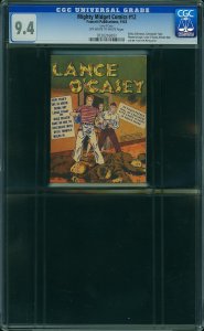 Mighty Midget Comics #12-C - Lance O'Casey (1943) CGC 9.4 NM