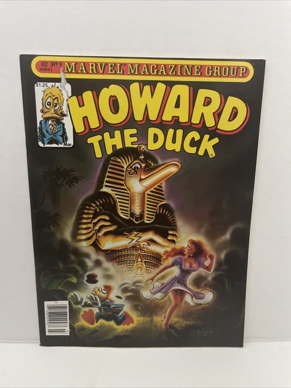 Howard The Duck #9 1981 Marvel Magazine John Pound Cover