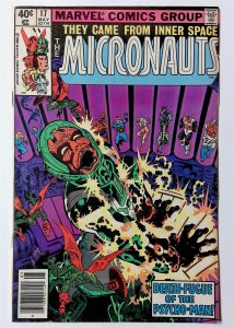 Micronauts (Vol. 1) #17 Newsstand (May 1980, Marvel) 4.0 VG