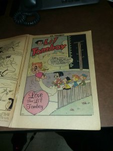 Li'L Tomboy 1958 charlton comics #99 silver age kids cartoon frank johnson art