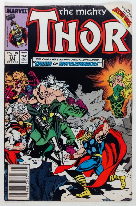 Thor #383 (1987) NEWSSTAND