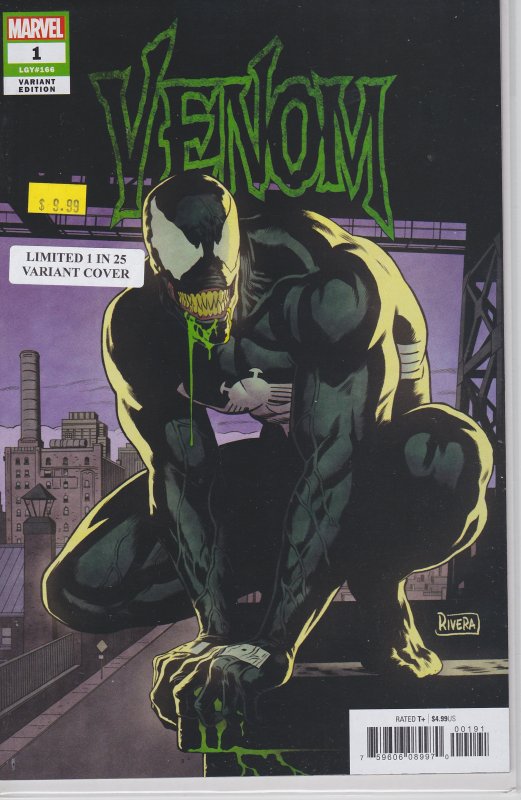 Venom #1 1:25 Rivera Variant (2018)