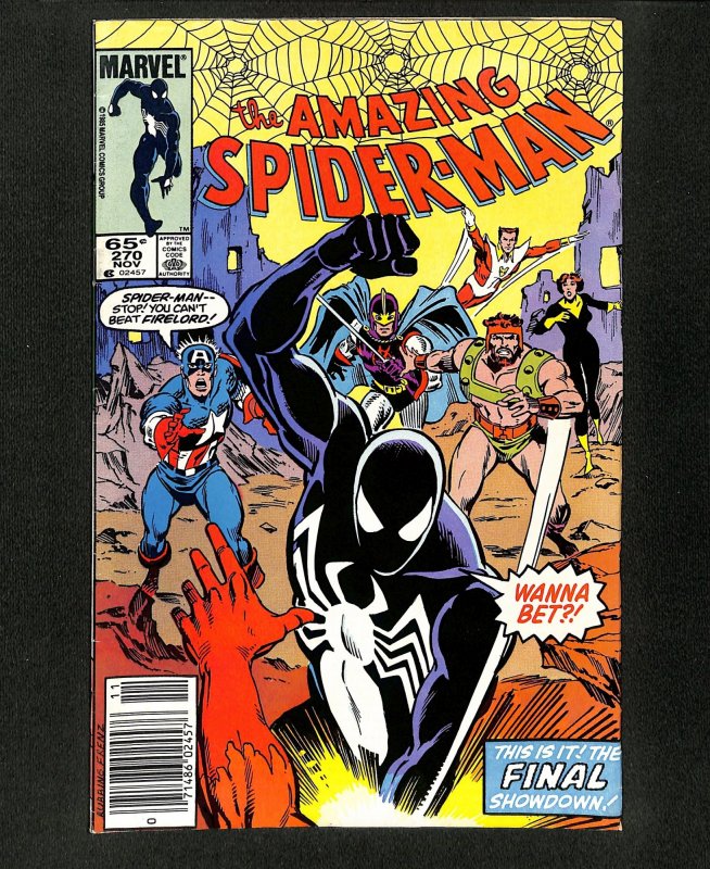 Amazing Spider-Man #270 Newsstand Variant