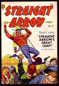 STRAIGHT ARROW COMICS #5-FRED MEAGHER ART FN
