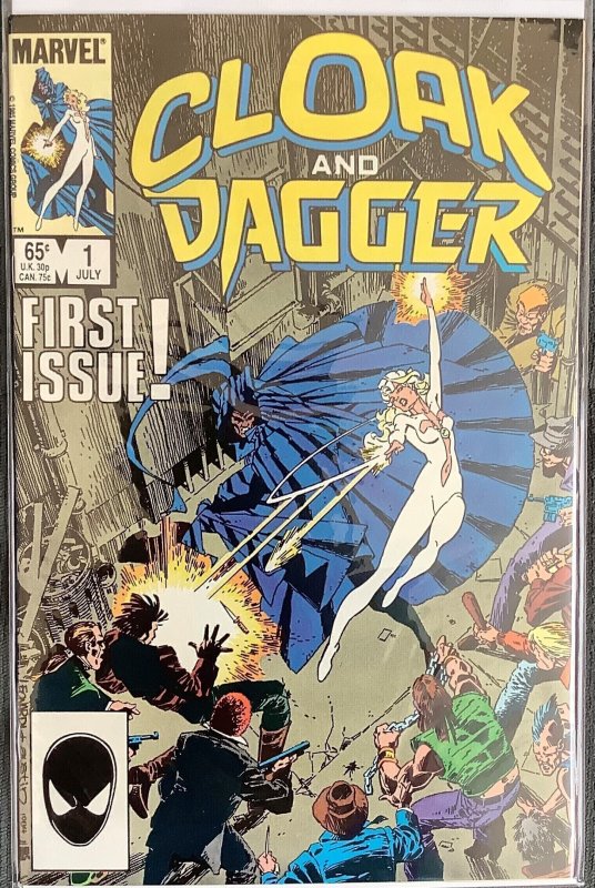 Cloak and Dagger #1 Direct Edition (1985, Marvel) 1st Issue of Series! NM/MT