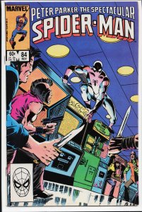 The Spectacular Spider-Man #84 (1983) Spider-Man