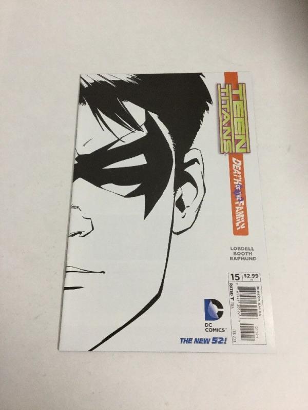 Teen Titans 15 Sketch Variant Nm Near Mint DC Comics New 52